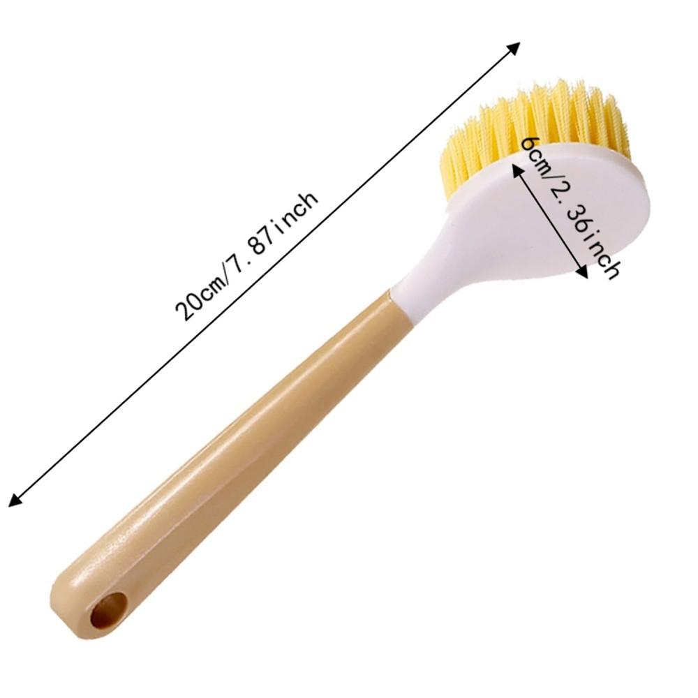 2pcs Long Handle Long Handle Dish Scrubber Plastic Kitchen Scrub Brush  Kitchen Cleaning