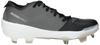 Adidas Adizero Impact TPU BSB Baseball Unisex Core Grey Four Size Cm Cleats, Adult, MCT62, Black/Footwear White/Team (IH3467), 25.0