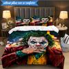 Abstract clown Pattern 3pcs K-pop music group Bedding set,Ideal for Bedroom, Dormitory,Including Duvet Cover And 2pcs Pillowcases,Fan gifts