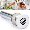 Bathtub Grid Drain Strainer Bathroom Basin Sink Drain Waste Stopper Drain Plugs for Kitchen Bathroom Accessories
