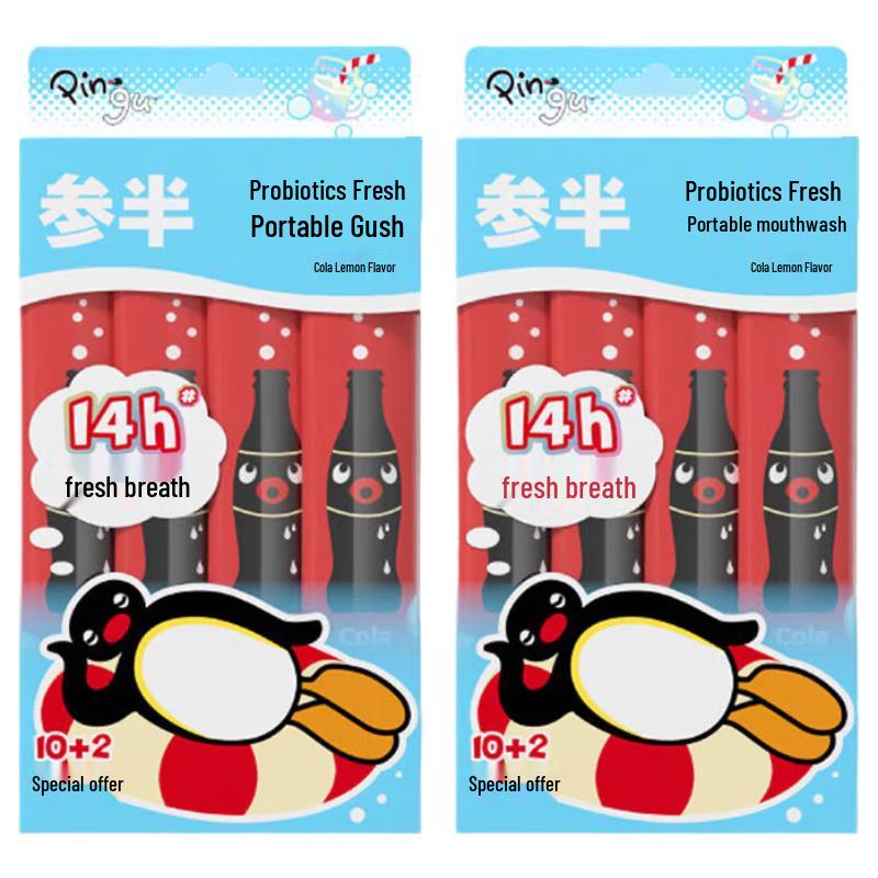 

Semi-Half Pingu Cola Lemon Mouthwash