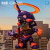 Soskill EVA Anime Neon Genesis Evangelion DIY Ensamblar Figura Mecha Encanto Chibi Llavero Regalos Presente Coleccionable