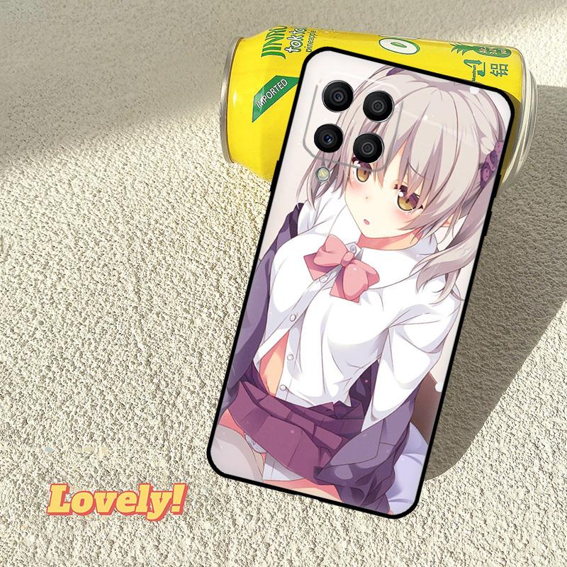 Anime girl cartoon japan cute Case For Samsung Galaxy M53 M16 M11 M21 M31 M35 M12 M13 M14 M15 M36 M56 M32 M52 M55 M34 M54