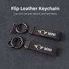 Car Tire Wheel Valve Caps Cover Suede Car Key Chain Ring Keychain For MINI WORKS One Cooper JCW R60 R59 R58 R57 R56 R55 R53 R52+