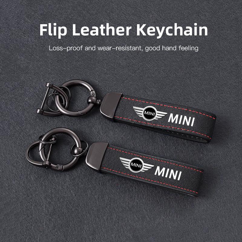 Car Tire Wheel Valve Caps Cover Suede Car Key Chain Ring Keychain For MINI WORKS One Cooper JCW R60 R59 R58 R57 R56 R55 R53 R52+