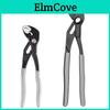 Adjustable Pipe Water Wrench Tube Pump Pliers Quickrelease Plumbing Pliers Multifunction 100mm Large Opening Water Pipe Clamp Pliers
