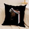 Singer B-Beyonce Cowboy Cushion Cover Soft Plush Double-Sided Printed Sofa Pillow Cushion Cover | Cozy All-Season Decor Gift
