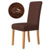 1/2/4/6 Pieces Cheap Jacquard Dining Room Chair Cover Spandex Elastic Stretch Slipcover for Kitchen Hotel Banquet Living Room