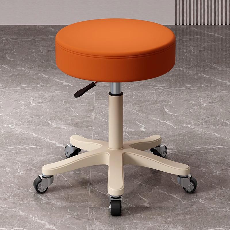 Beauty Salon Swivel Stool: Hairdresser, Nail Technician, Makeup Artist, Barber Wheeled Chair