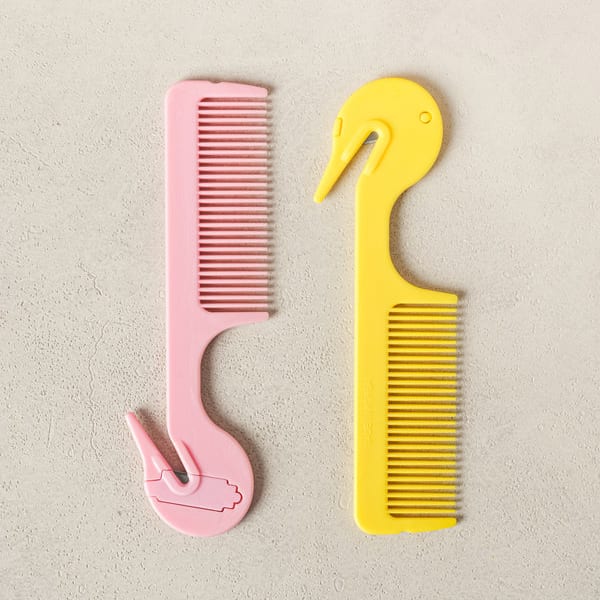 Hair Band Cutter Comb (2 Pieces)