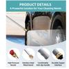 Portable Jet Nozzle Power Washer Quick Connectors Hydro Jet Power Washer Wand  for Garden Hose