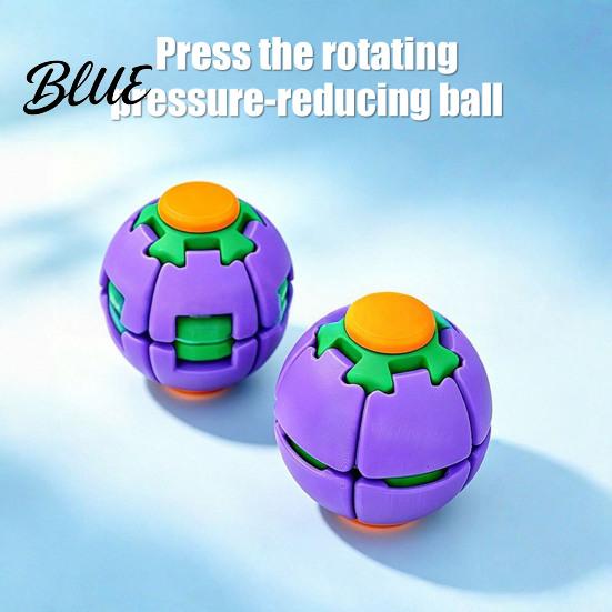 Rotating Ball Toy 3D Printed Press Toy Stress Anxiety Relief Fidget Spinner