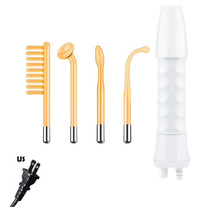 

High Frequency Electrode Wand Machine Skin Tightening Acne Spot Wrinkles Remove Beauty Therapy Puffy Facial Care