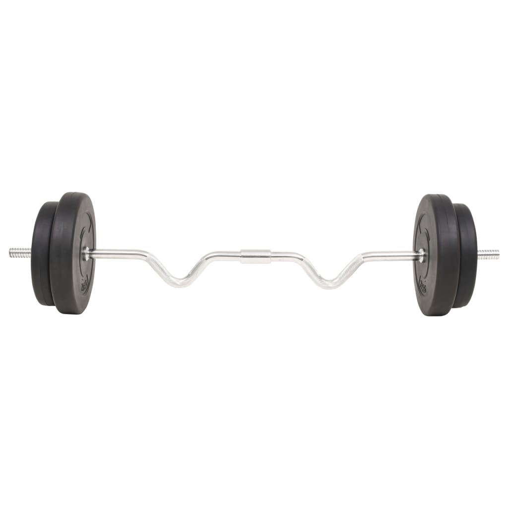 vidaXL Langhantel-Set 30 Kg