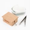 Present Music Box Wooden Hole Paper Tapes Creative Hand-Cranked Music lovers 70 * 63 * 50mm DIY New High Quality