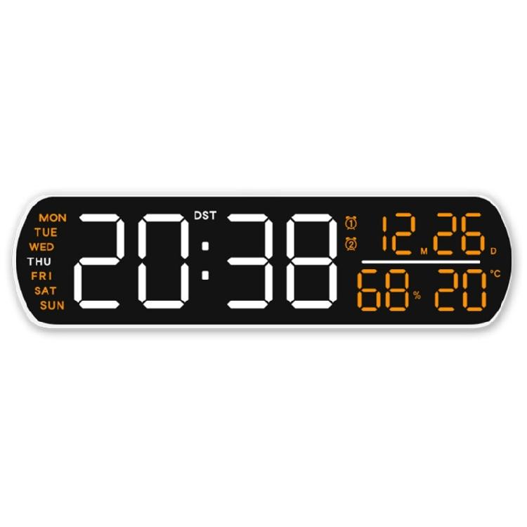 

Digital Wall Clock with Colors Changing Alarm Clock Temperature Large Digital Clock for Living Room Bedroom Desk Clocks