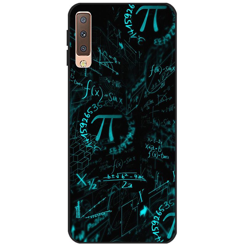 Cases For Samsung Galaxy A7 2018 Cover Silicon Color Phone Case Cover For Samsung A7 2018 A750 A750F 6.0 Inch Protective Shell