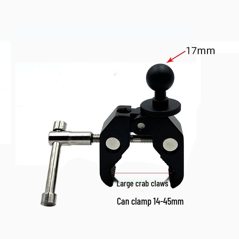 17mm Magnetic Car Mount & Phone Clip Holder with Aluminum Alloy Connector