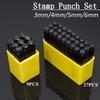 Alphabet Numbers Or Stamps Craft Set Letters Punch Steel Metal Leather Tool Case