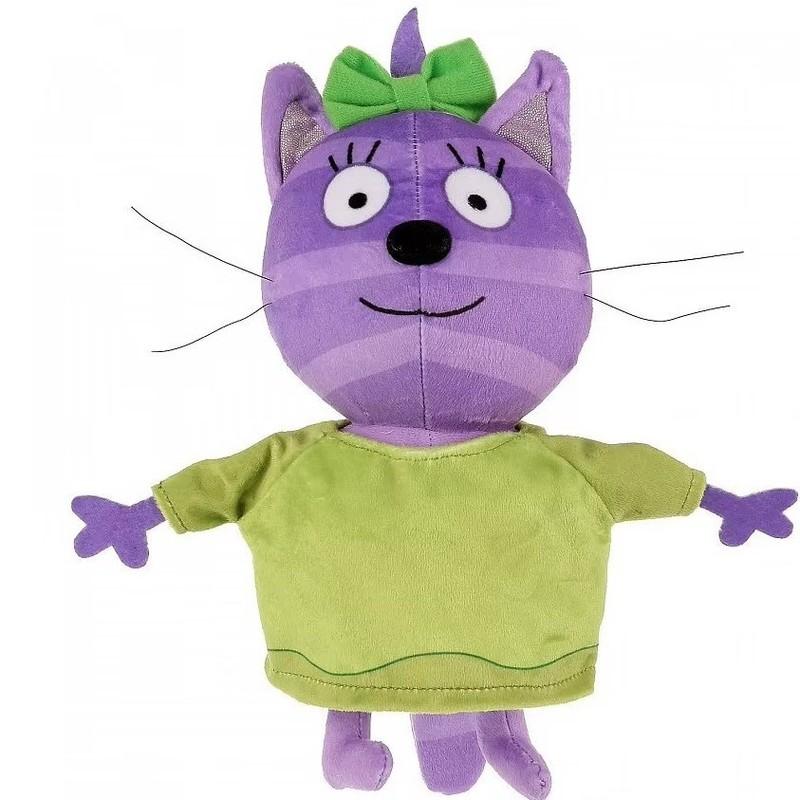 Wucifang Bags Purple New Kote Kitty Plush Toy Soft Stuffed Animal Cat Companion Sleeping Doll For Kids Anime Game Toy