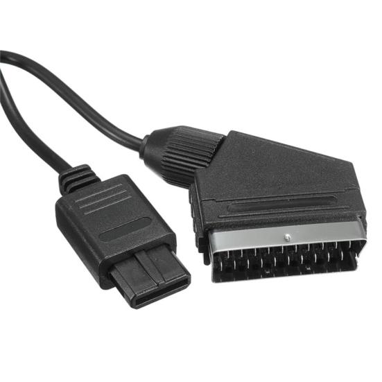 RGB Video AV Lead Gaming 1.8m Cable Cord for Nintendo N64 NGC SNES