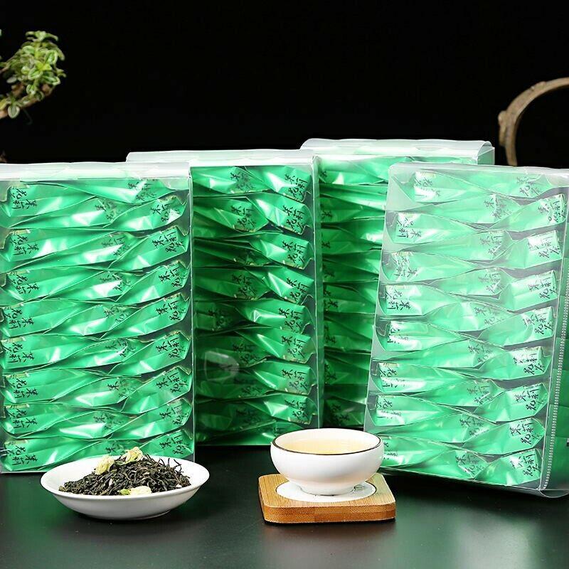 Jasmínový zelený čaj sypaný přírodní Mo Li Yin Hao Jasmínový stříbrný čaj 150 g