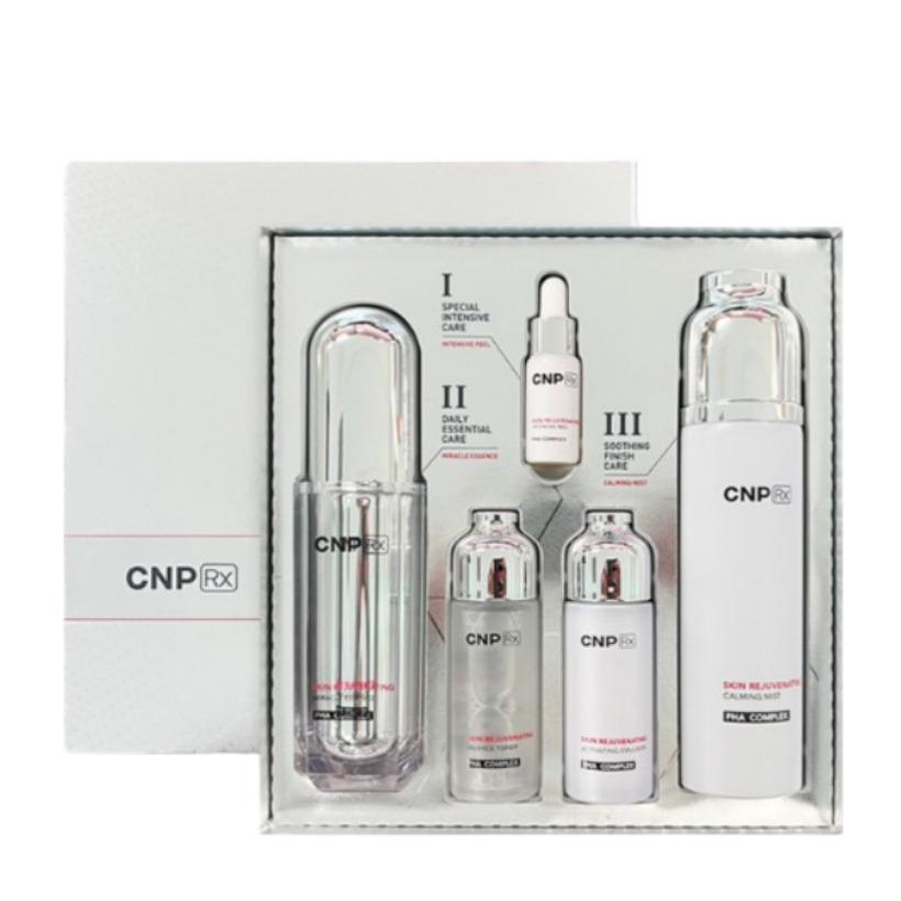 CNP RX Skin Rejuvenating Miracle Essence 50ml Set Korea Beauty