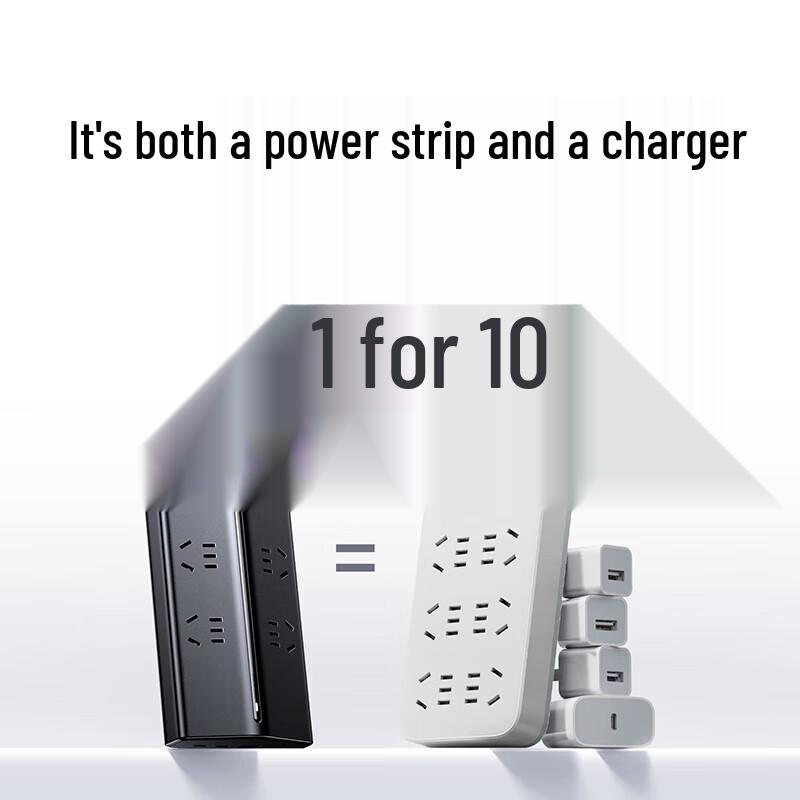 Ugreen T6 GaN 30W Desktop Charging Power Strip CN plug (adapter included)