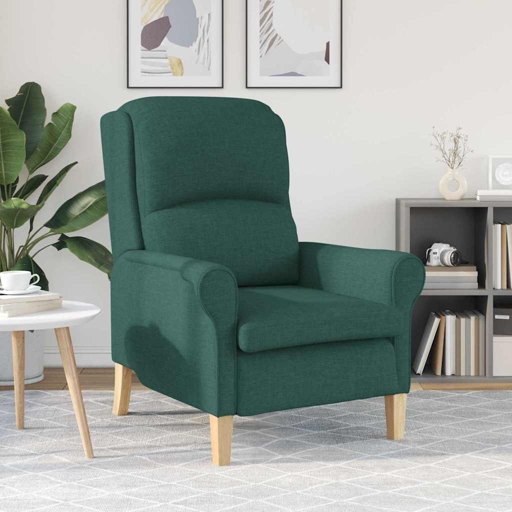 Armchair Dark Green Fabric