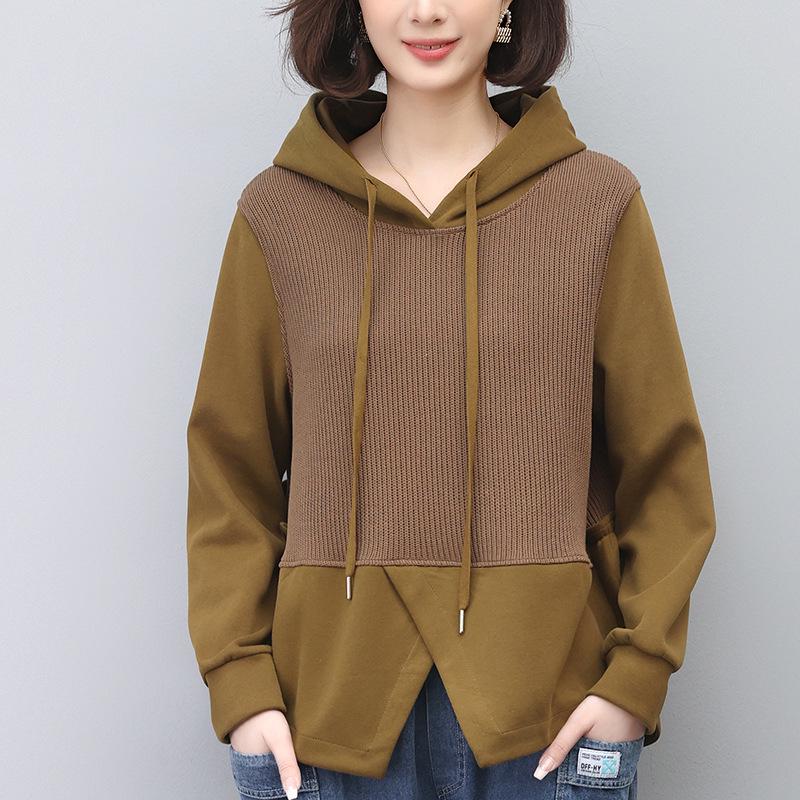 2024 Women's Lightweight Petite Hoodie - Spring/Autumn Casual Long Sleeve