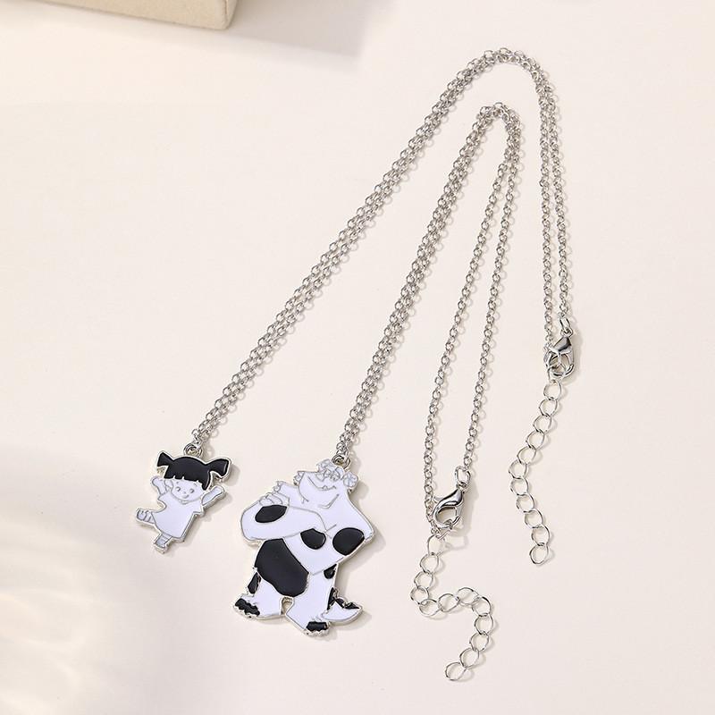 Cow Pendant Necklace For Girls With Zinc Alloy Chain Summer 2025 Jewelry Gift