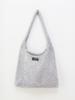 Unknown Planet Knit Shoulder Bag Silver