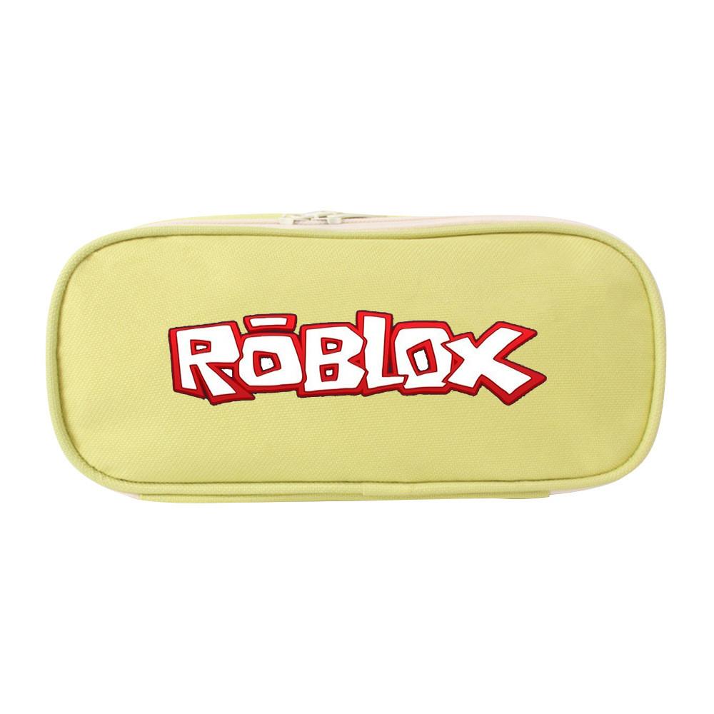 Roblox Canvas-Federmäppchen mit Reißverschluss für Schüler und Sammler