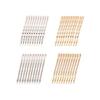 YFFSFDC Hairpin Hair Decoration Hair Bundle Arrangement Pin Bangs Clip Coming of Age Ceremony Graduation Ceremony Gold for Women Silver 5.5cm Set of