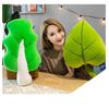 Plush Leaf Pillow For Office Or Home Decor Soft And Comfortable