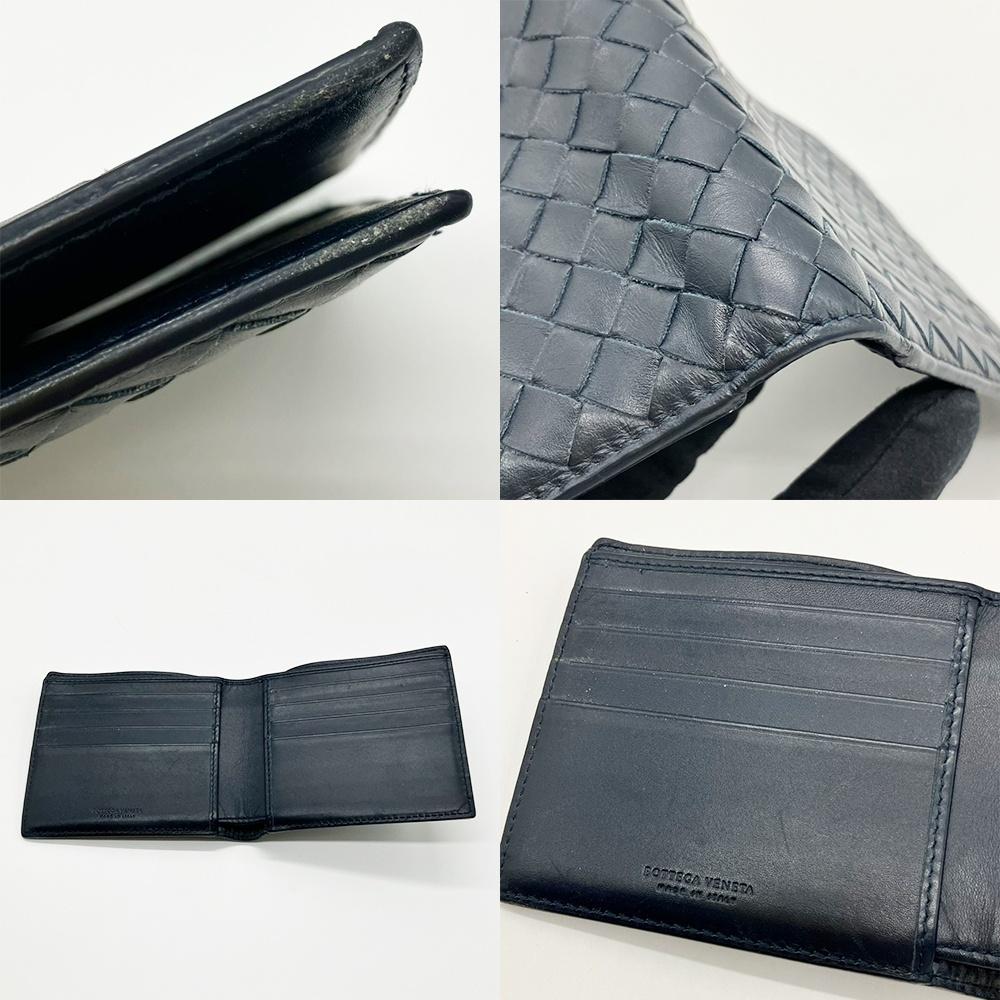 Used BOTTEGAVENETABifold Wallet Leather Mens