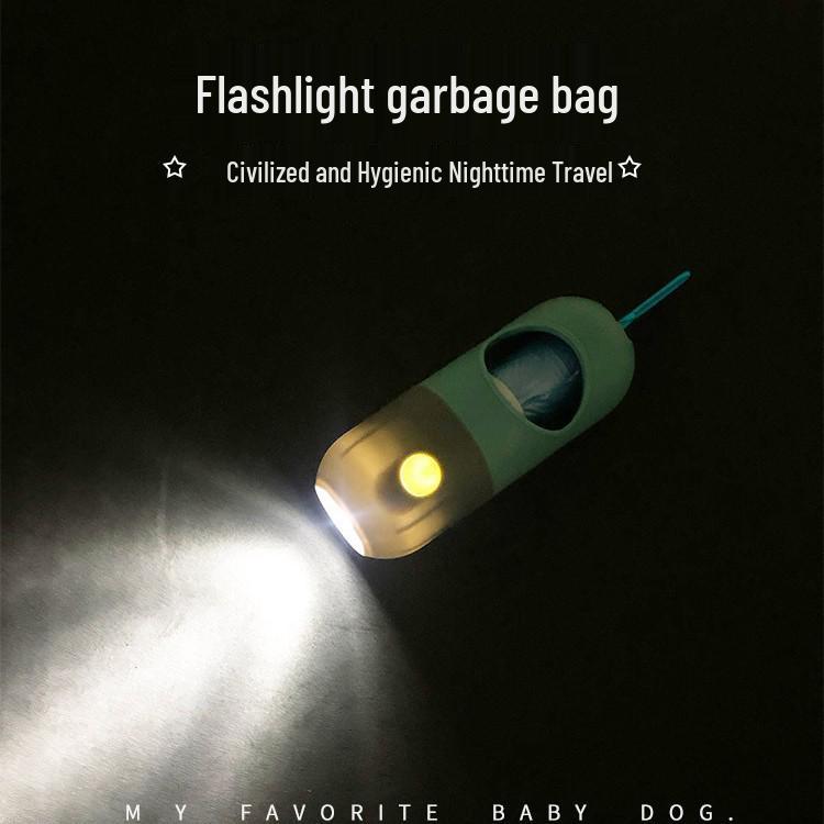 Multi-Functional LED Pet Waste Bag Dispenser for Cats & Dogs