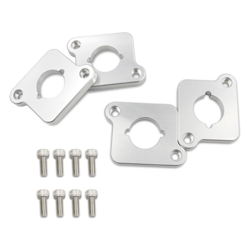 Coilpack Adapter Plates Spacer Billet for Jetta A4 A6 TT 1.8T To 2.0TFSI Replacement Aluminum Coilpack Plates with Bolts