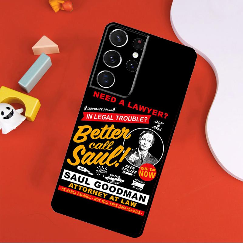 

Better Call Saul TV Phone Case For Samsung Galaxy S25 Ultra S24 Ultra S9 S10 S20 S21 S22 S23 Plus S24 FE Cover Galaxy S21 FE