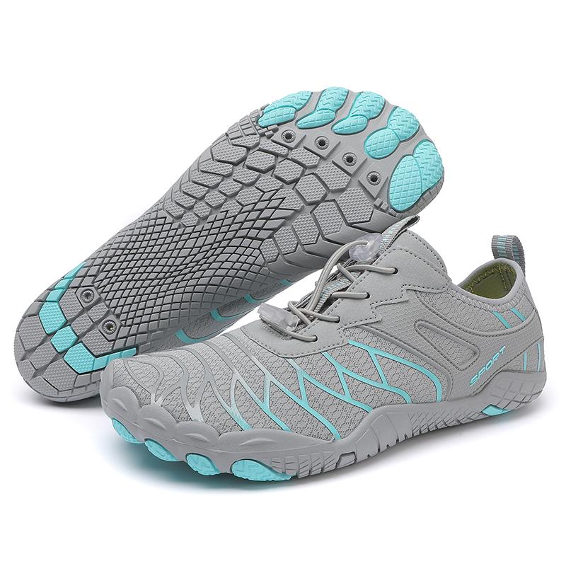 Quick Dry Beach Wading Sneakers Breathable Unisex Aquatic Sports Shoes Non-slip Water Shoes for Surfing Diving Canyoning