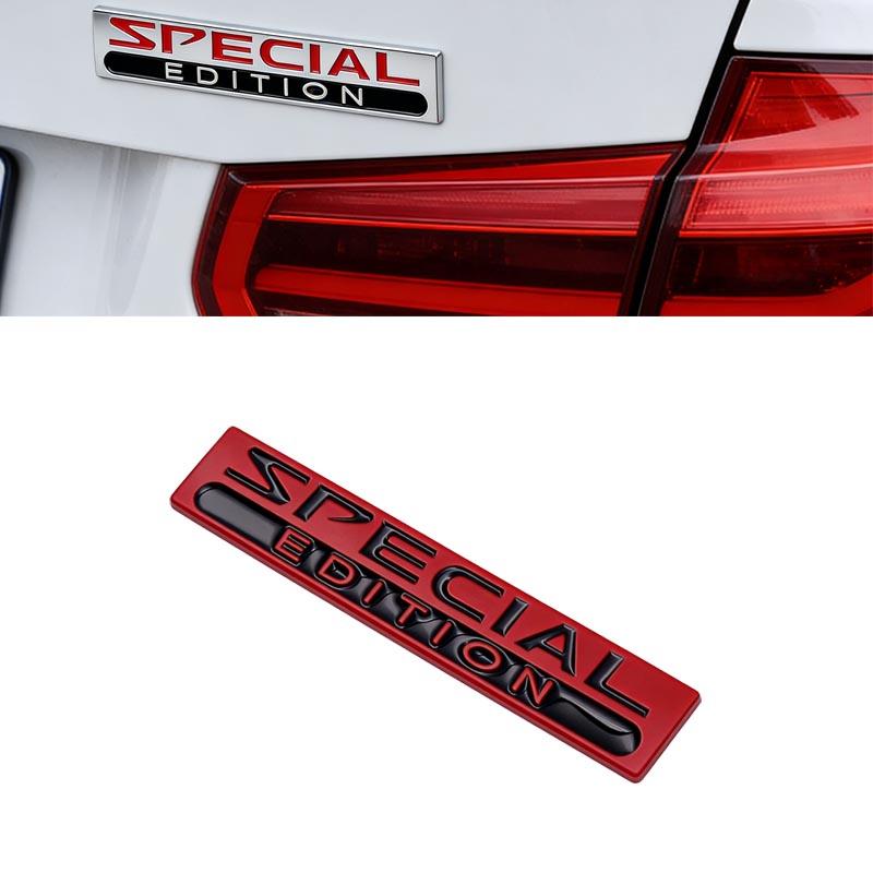 3D Metal SPECIAL EDITION Car Decoration Sticker For Car Modification LIMITED EDITION Accessories