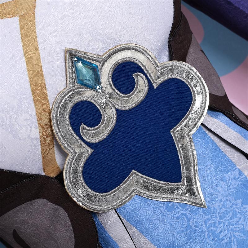 Honkai Star Rail Foxian Baiheng Cosplay Costume High-cloud Quintet Member Baiheng Women Halloween Carnival Party Dress