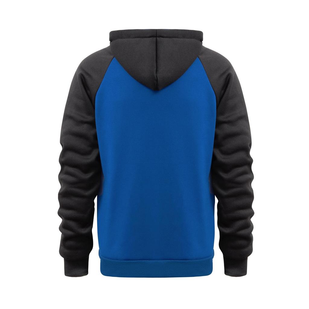 Europäisches Herren Color Block Sport-Sweatshirt - Lässiger Raglanärmel-Cardigan