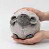 Cozy Stuffed Lamb Doll Huggable Sheep Ball Doll Cute Animal Plush Toy  Home Decor