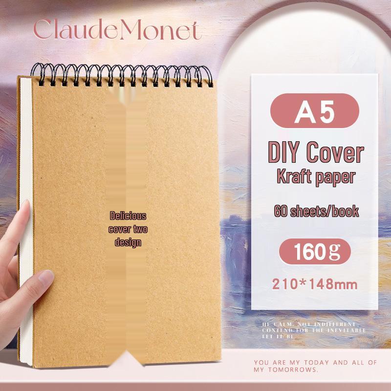 Premium Hardcover Detachable Sketchbook for Art Students with Thick Drawing Paper