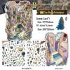 Infeel.Me My Little House 3D Scenery Stickers - Miniature Two-Layer Quiet Book Series