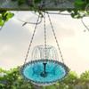 Multifunctional Bird Feeders Bath Tray with Flower Shape for Outdoor Space Lawn Feeder Bright Flower
