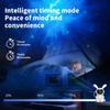 Galaxy Star Projector LED Night Light Starry Space Rabbit Projectot Lamp For Decoration Bedroom Home Decorative Children Gifts