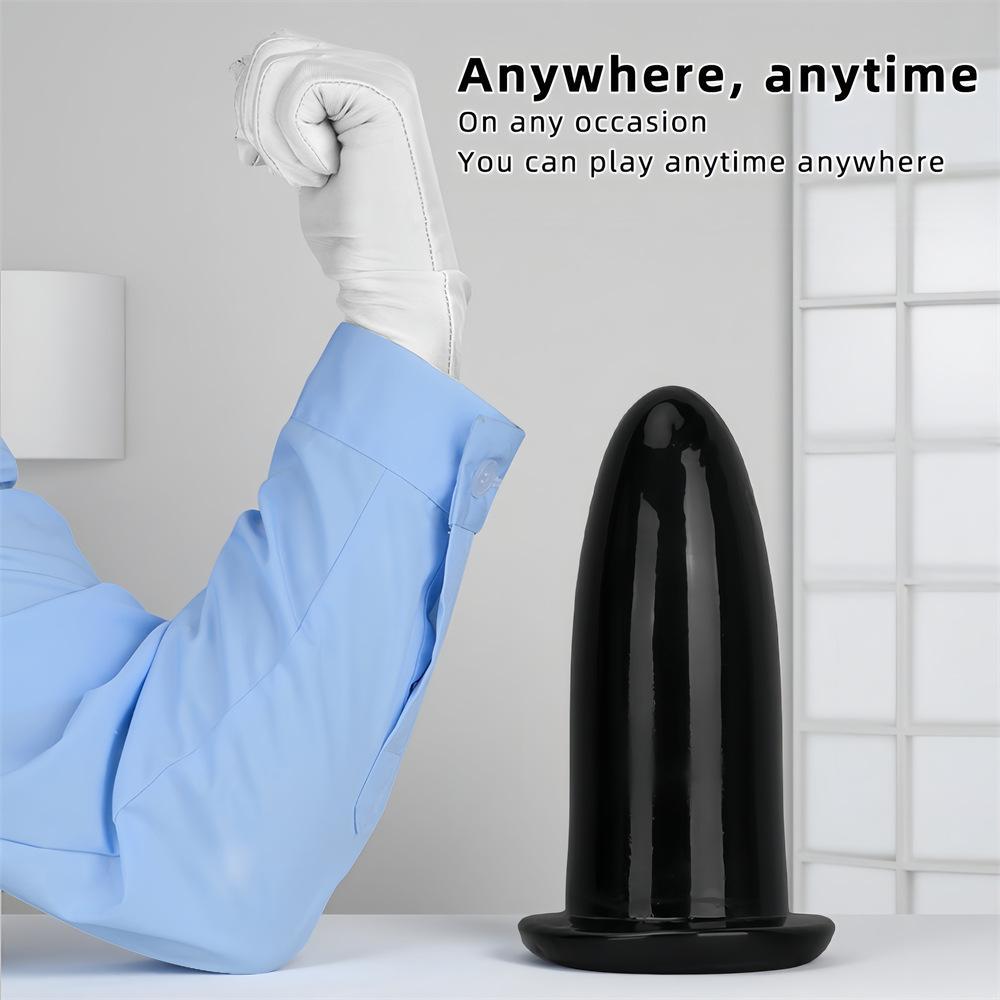 Extra Large Coarse Missile Anal Sex Plug for Both Men and Women SM Anal Expansion Masturbator Chrysanthemum Explosive and Refreshing Sex Toy