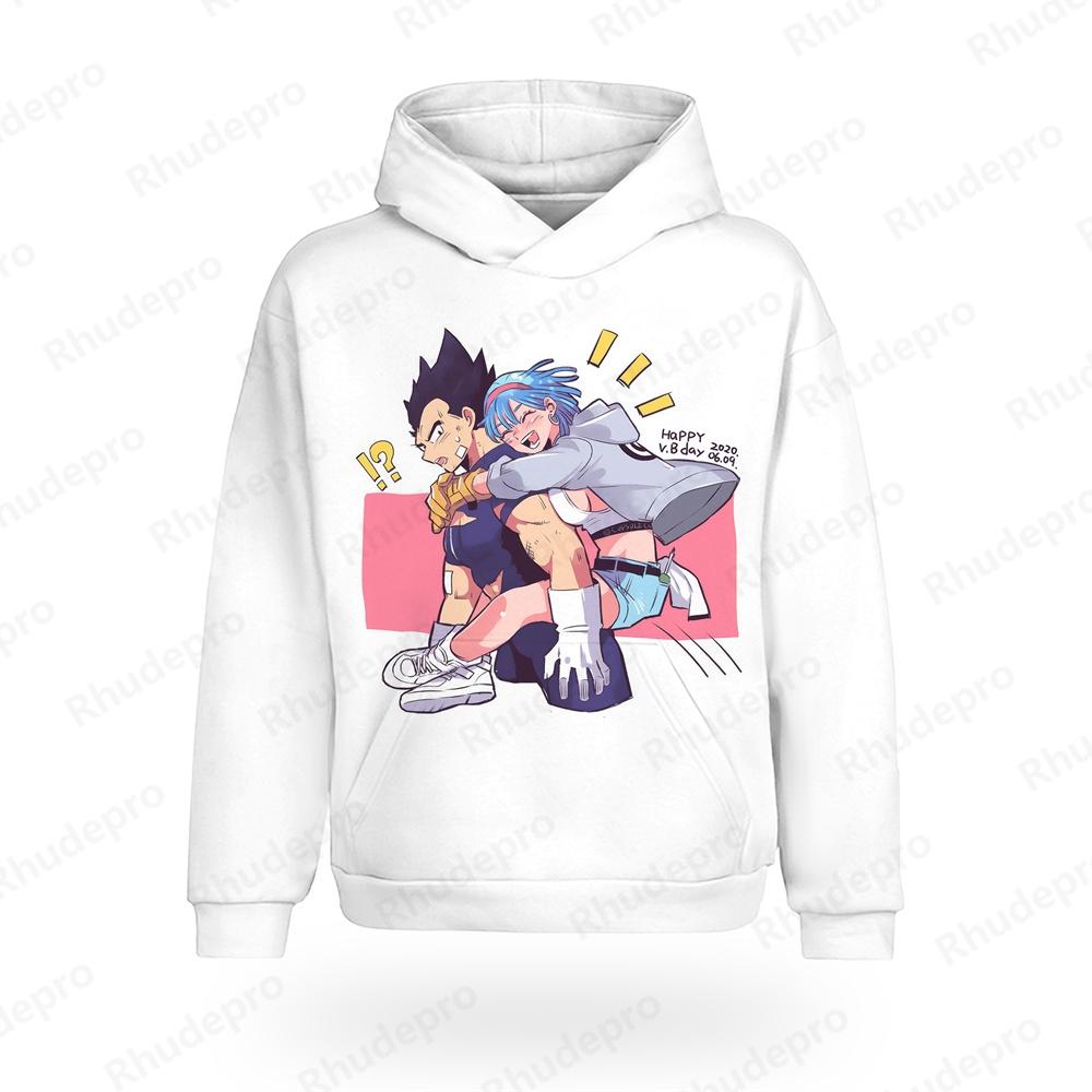 2025 Herbst Kinder Neu 3D Heiß Goku Vegeta Allover-Print Cosplay Kinder Street Hoodie Unisex Top Übergroß Langarm